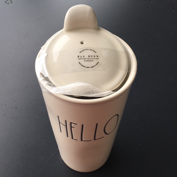 Rae Dunn Other - 🎉 HP 🎉 Rae Dunn Hello Tumbler